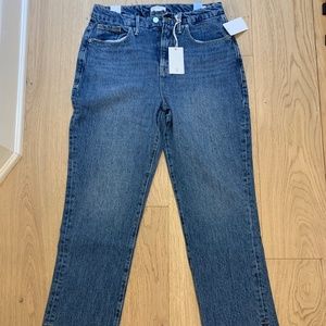 GOOD AMERICAN GOOD BOY JEANS - NEVER WORN!